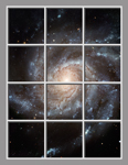 Ceiling Mural hubble01_6x8cr podle Hubble Telescope