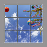 Ceiling Mural kf_6esF_6x6