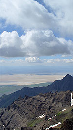 August Cloud Shadows: Mountain and Desert